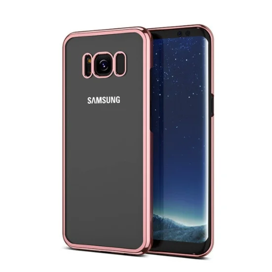 Mobilskal Samsung Galaxy S8 | Kisscase Slim Rosegold