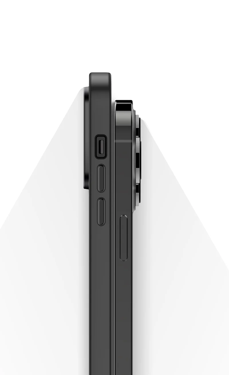Phonet Transparent Skal för iPhone 15 Pro Max - Matte Grön