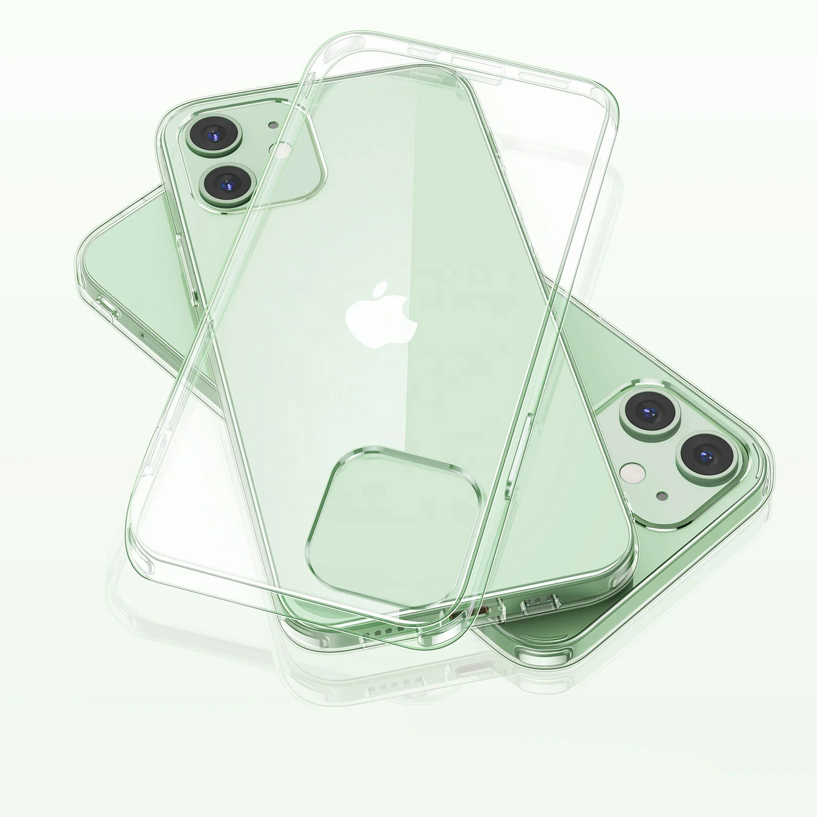 Skal iPhone 12 Pro | Phonet Transparent Härdat Glas Mobilskal