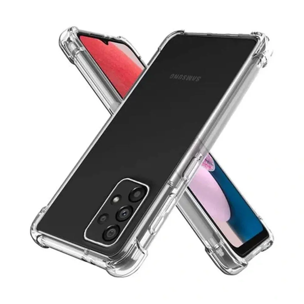 Mobilskal Galaxy A13 / A04S Transparent - Snyggt skal för mobilen