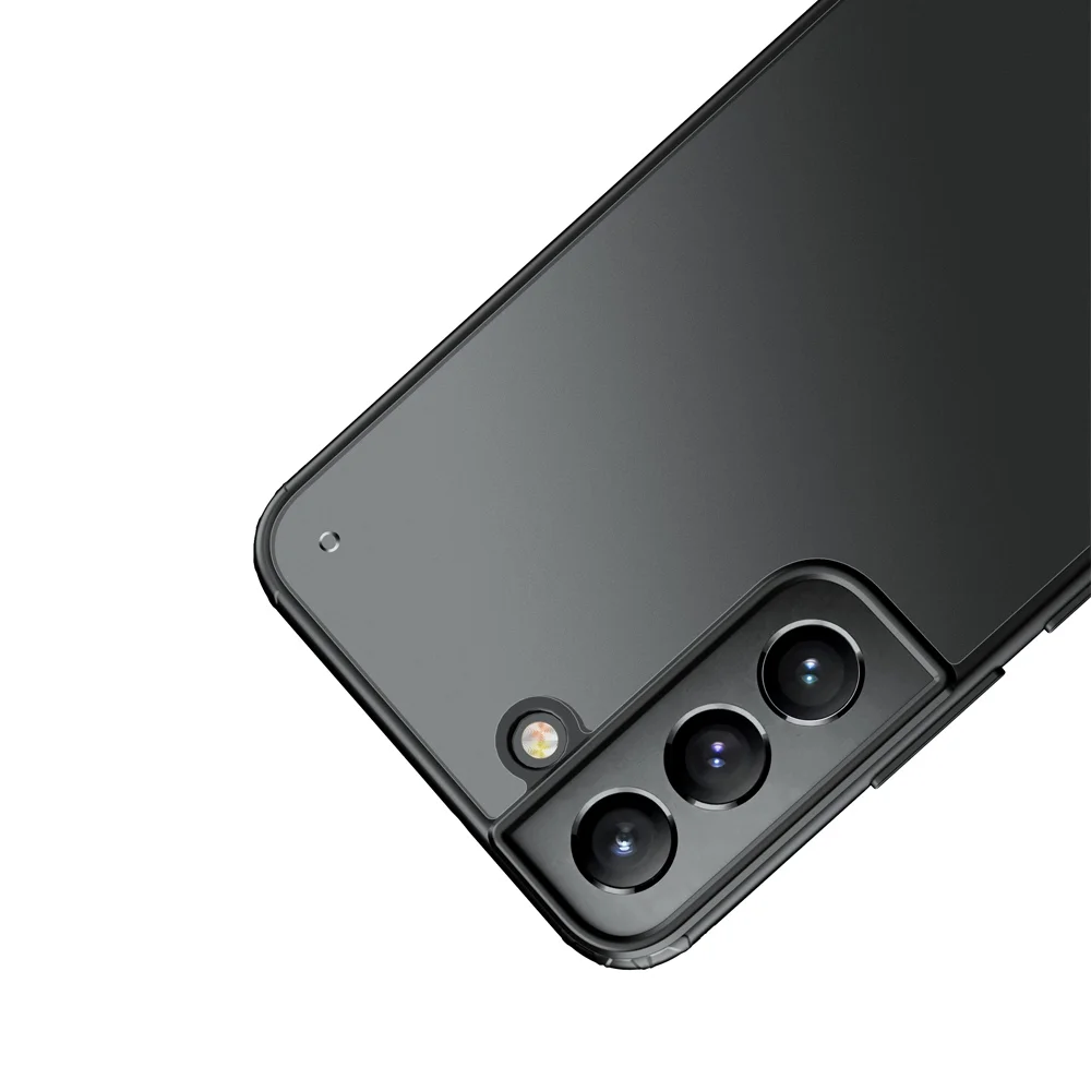 Phonet Galaxy S22 Mobilskal Transparent - Matte Black