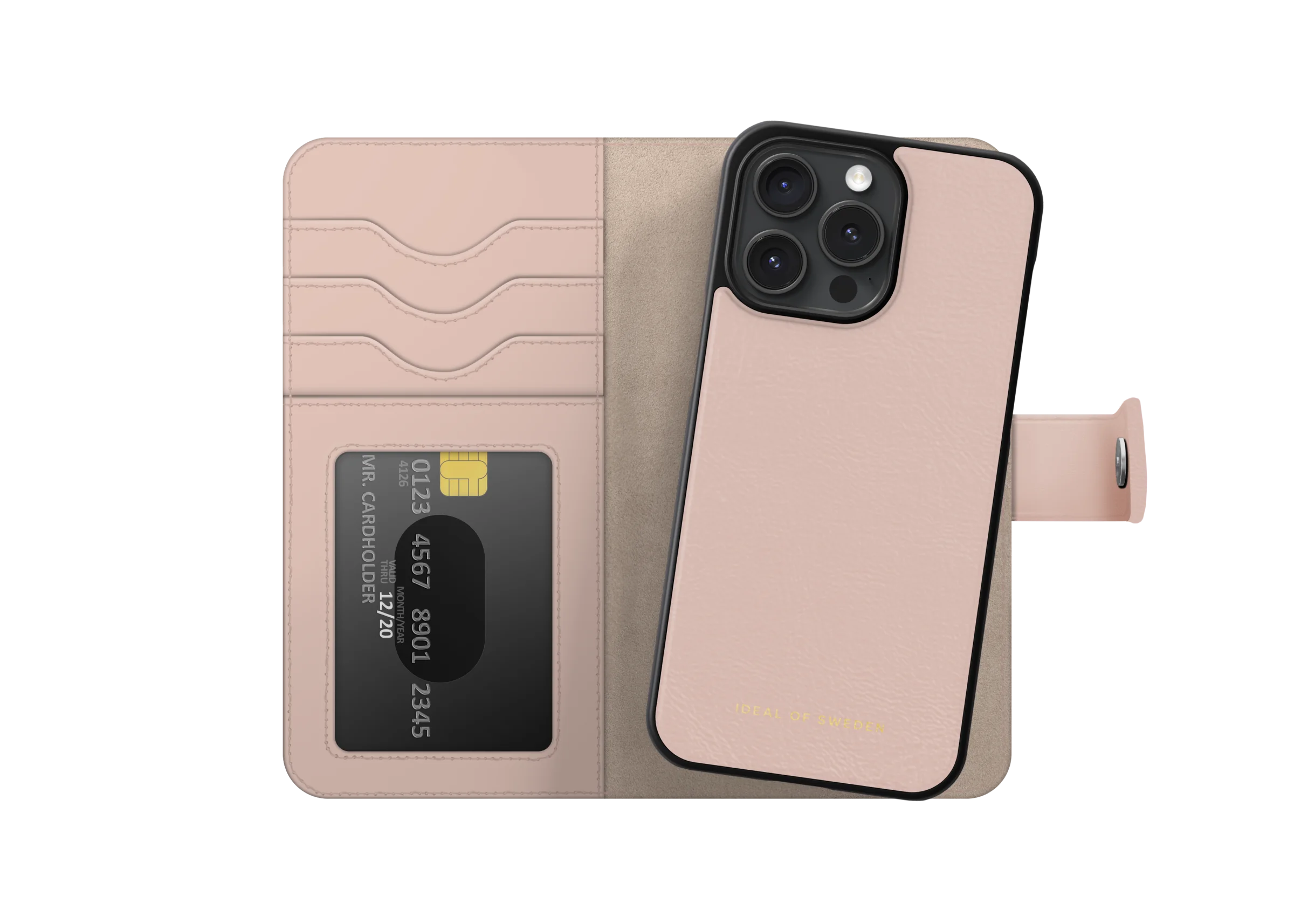 iDeal of Sweden Magnet Wallet+ - iPhone 18 Pro / 17 Pro - Rosa