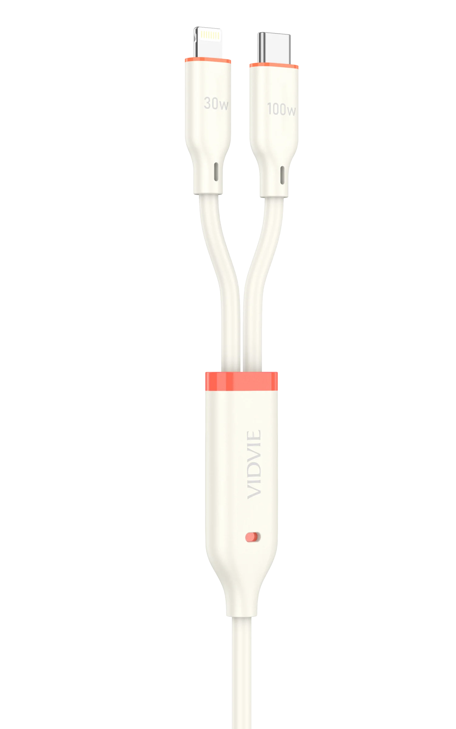 VIDVIE Multifunctional Kabel - 120CM Vit
