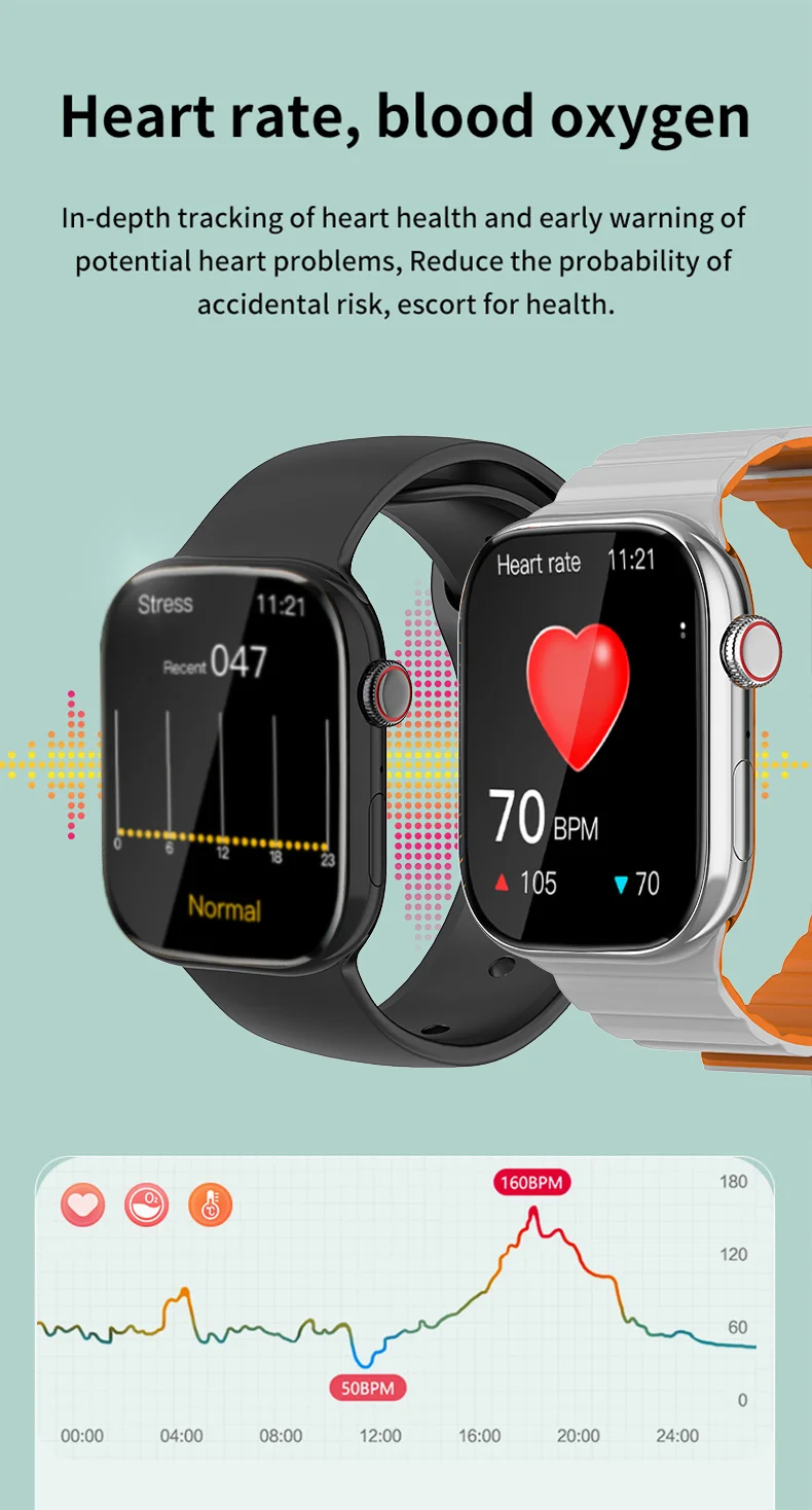 VIDVIE Svart Sport smartklocka