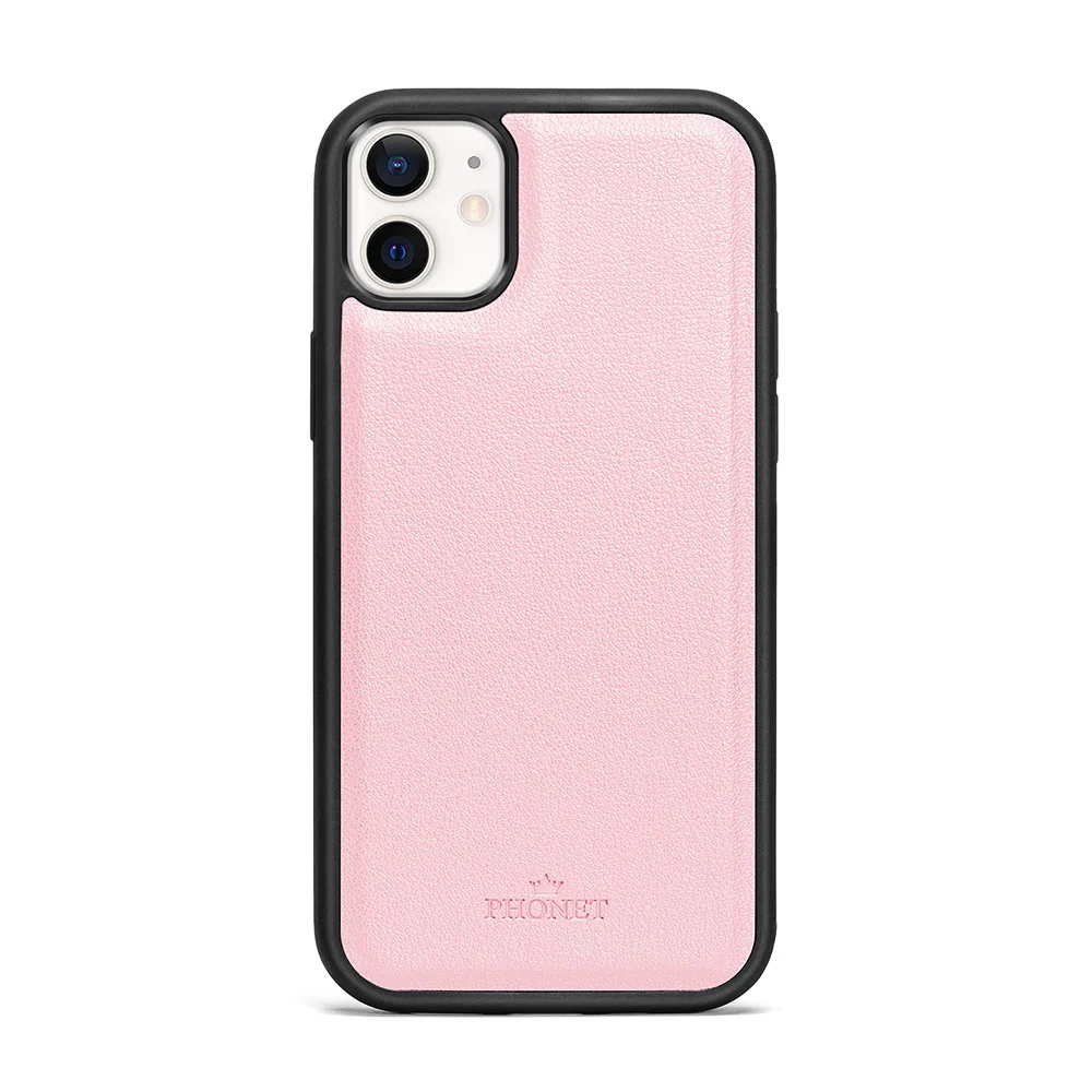 Phonet Plånbok Fodral med magnet Skal för iPhone 11 / iPhone XR - Rosa