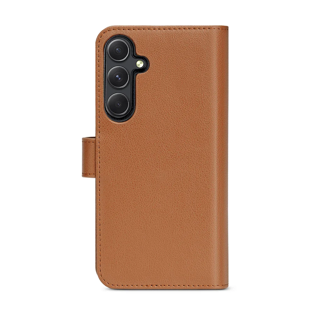 Phonet Magnet Fodral med Skal för Samsung A14 4G / 5G - Brun