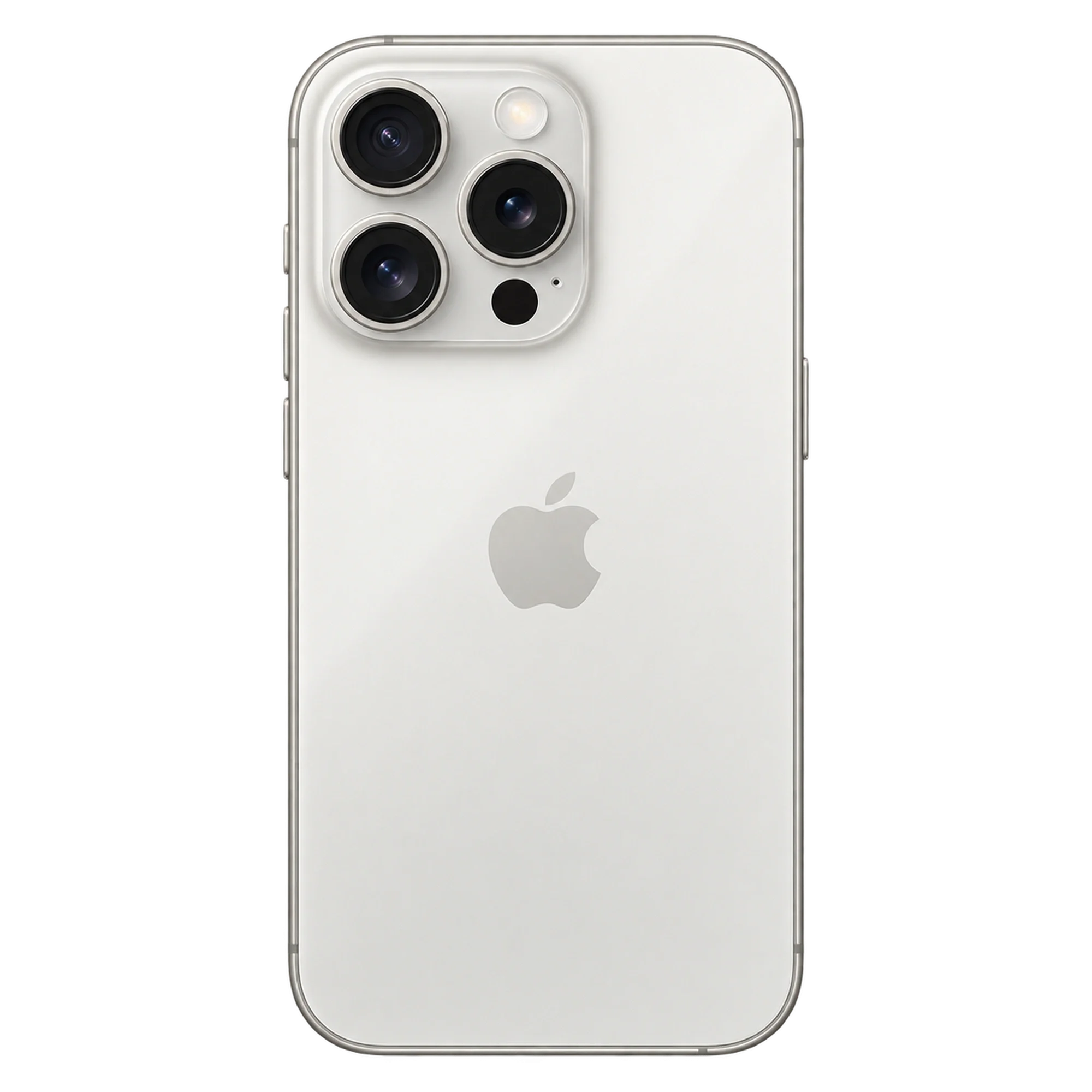 IPhone 15 Pro White Titanium Back