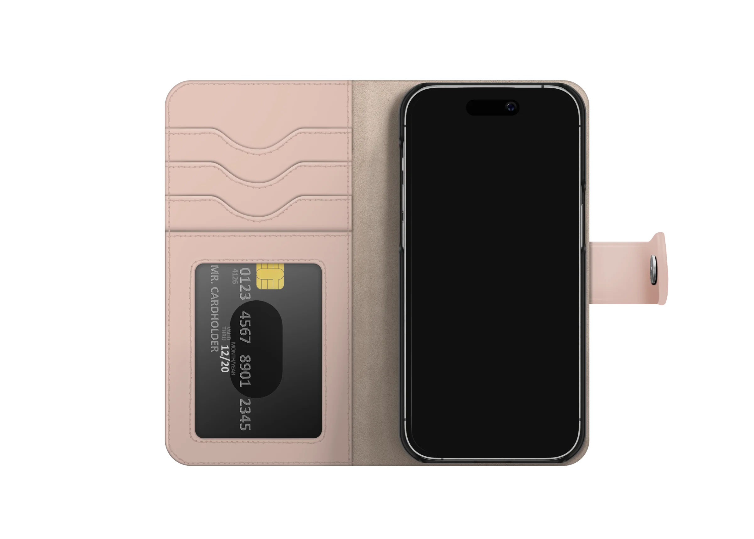 iDeal of Sweden Magnet Wallet+ - Galaxy S25 Ultra - Rosa