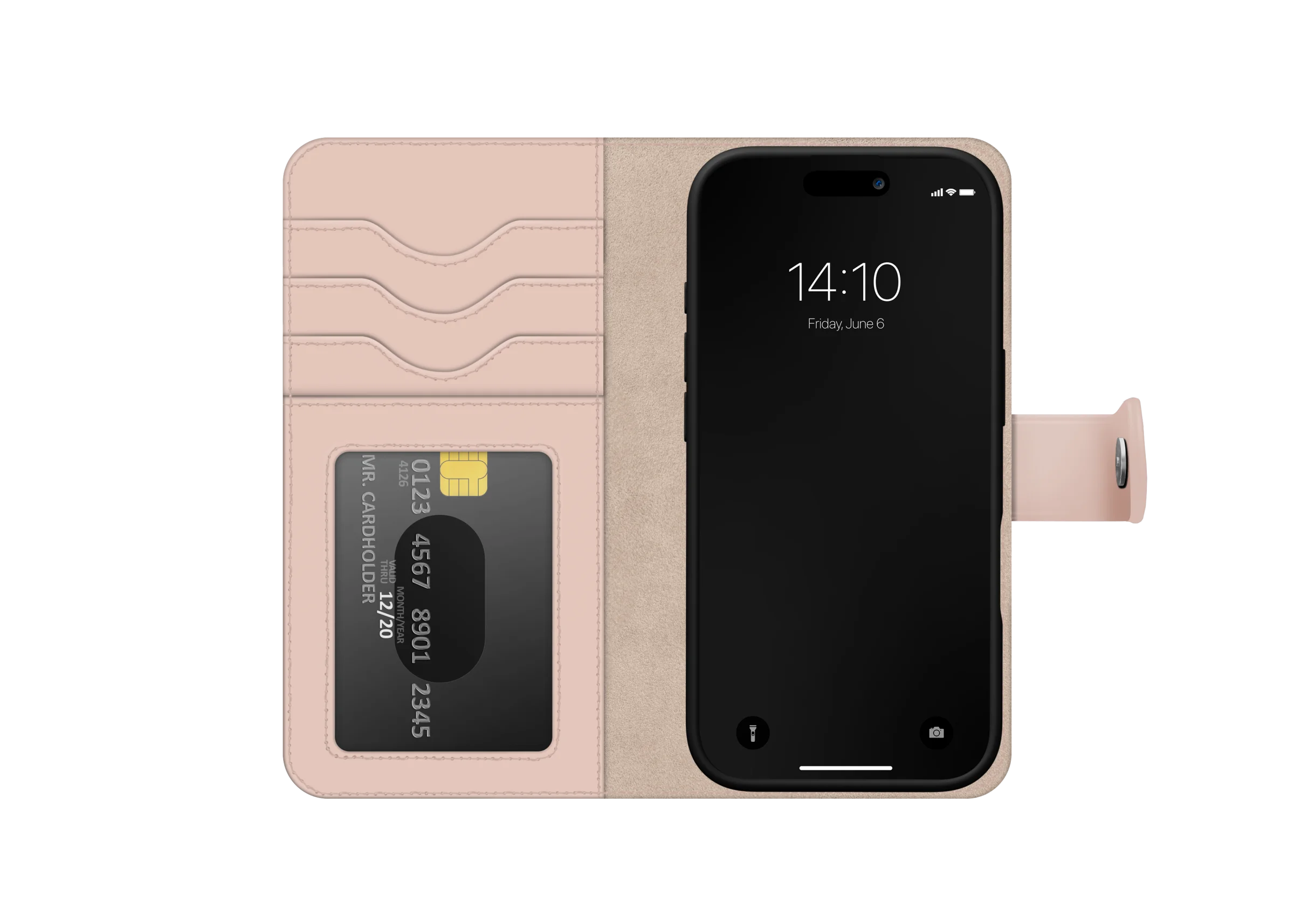iDeal of Sweden Magnet Wallet+ - iPhone 16 - Rosa