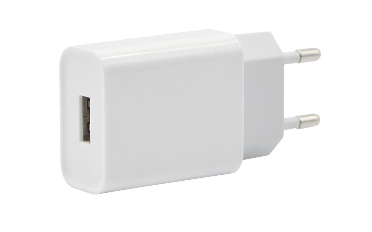 SiGN Väggladdare för iPhone, iPad, Android 1xUSB-A, 2.4A - Vit