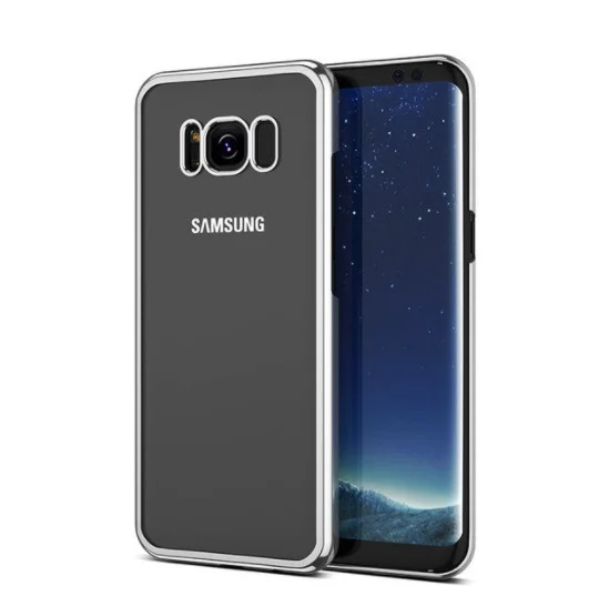 Mobilskal Samsung Galaxy S8 | Kisscase Slim Silver