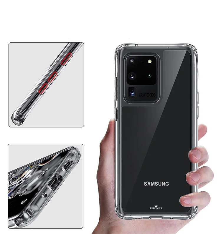 Skal Samsung Galaxy A71 | Phonet Transparent Mobilskal