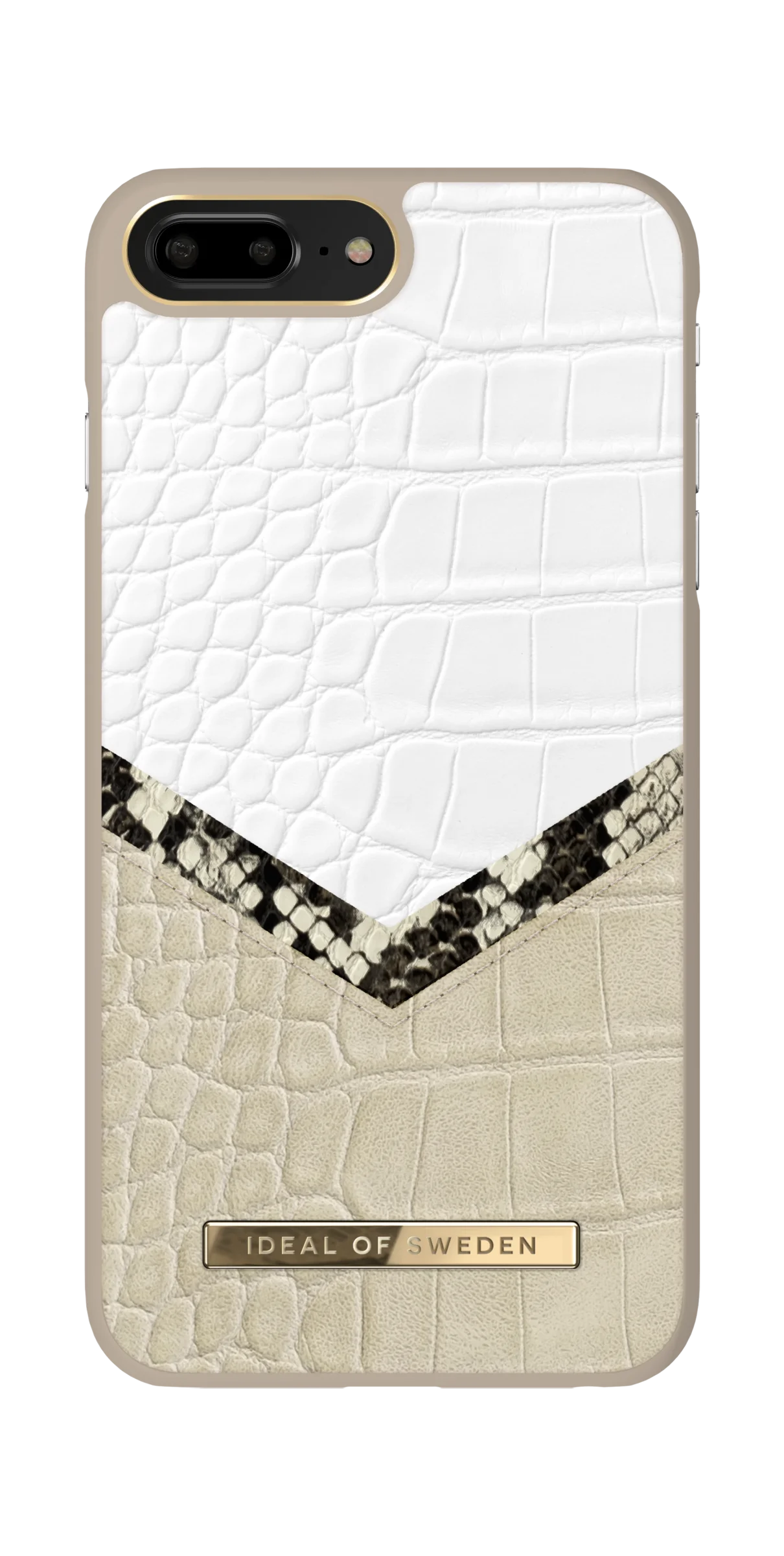 IDeal of Sweden Skal iPhone 8/7/6/6S Plus - Dusty Cream Python