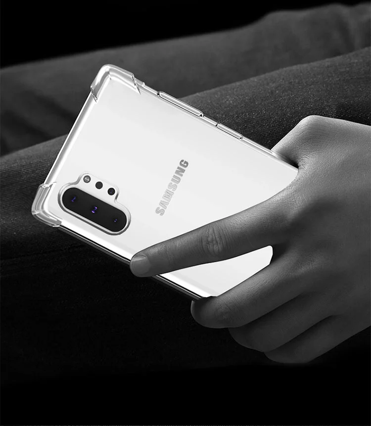 Skal Galaxy Note 10+ | Phonet Transparent Mobilskal
