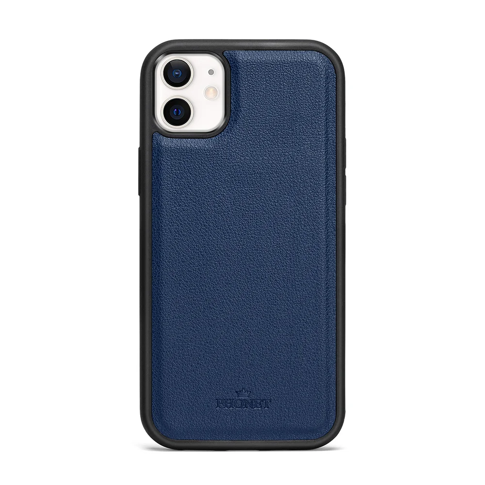 Phonet Plånbok Fodral med magnet Skal för iPhone 11 / iPhone XR - Blå