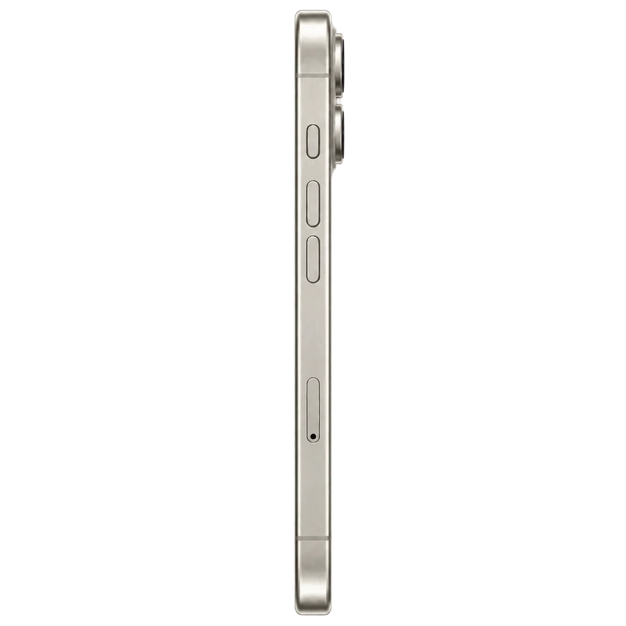 IPhone 15 Pro Max White Titanium Side