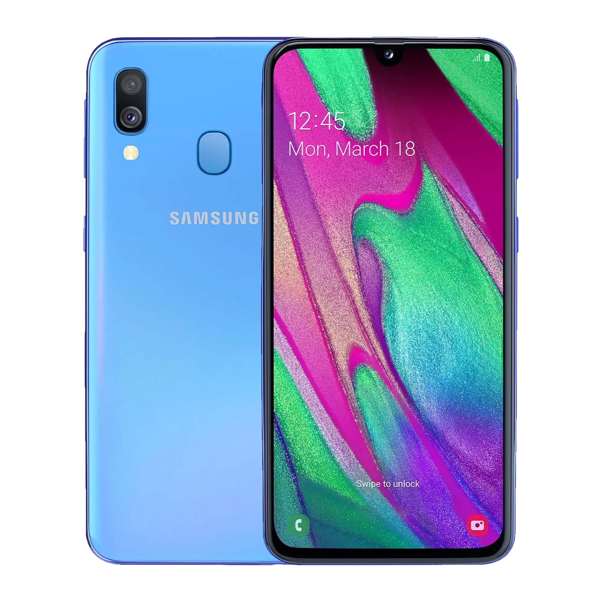 Samsung Galaxy A40 Blue Main