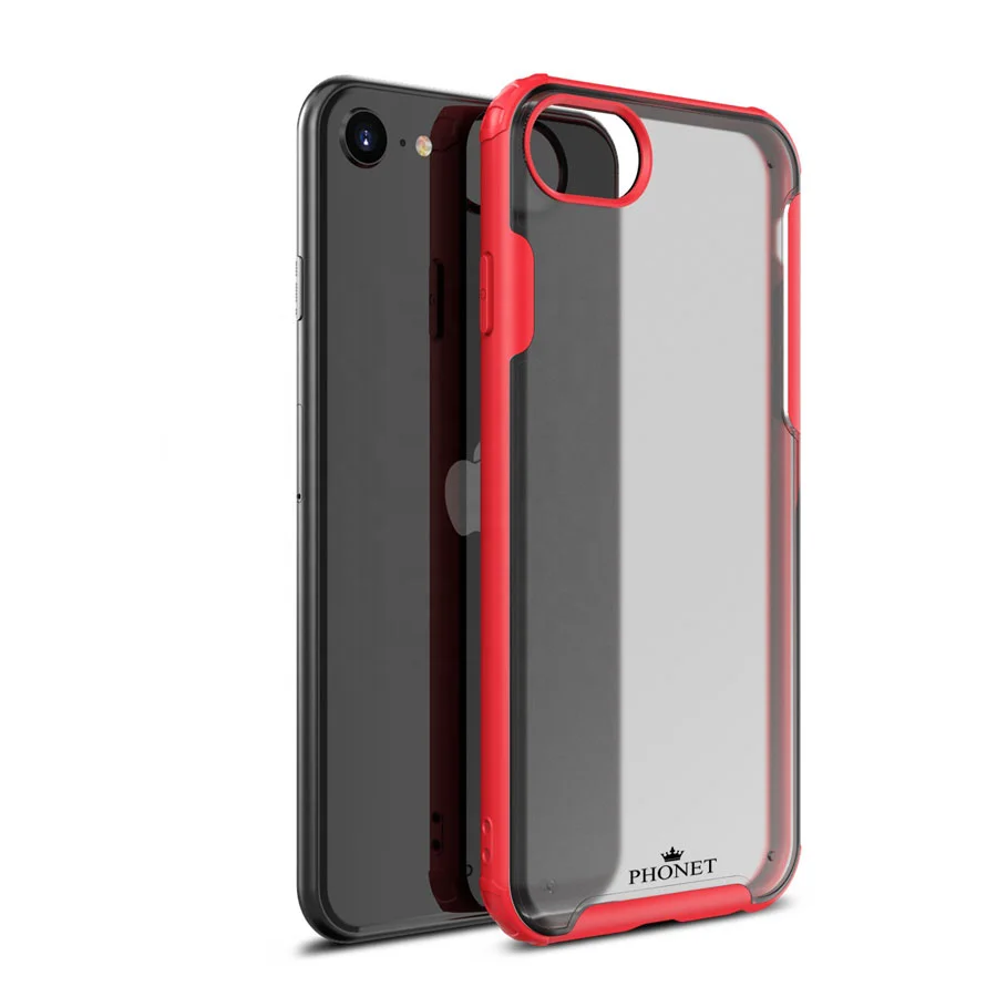 Skal iPhone SE (20 / 22) / 8 / 7 Matte Red | Phonet Mobilskal Röd Matt