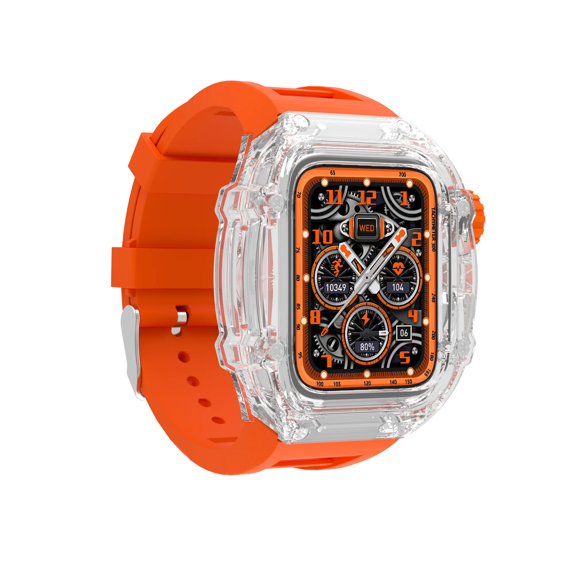 VIDVIE Orange Trådlös Smartklocka