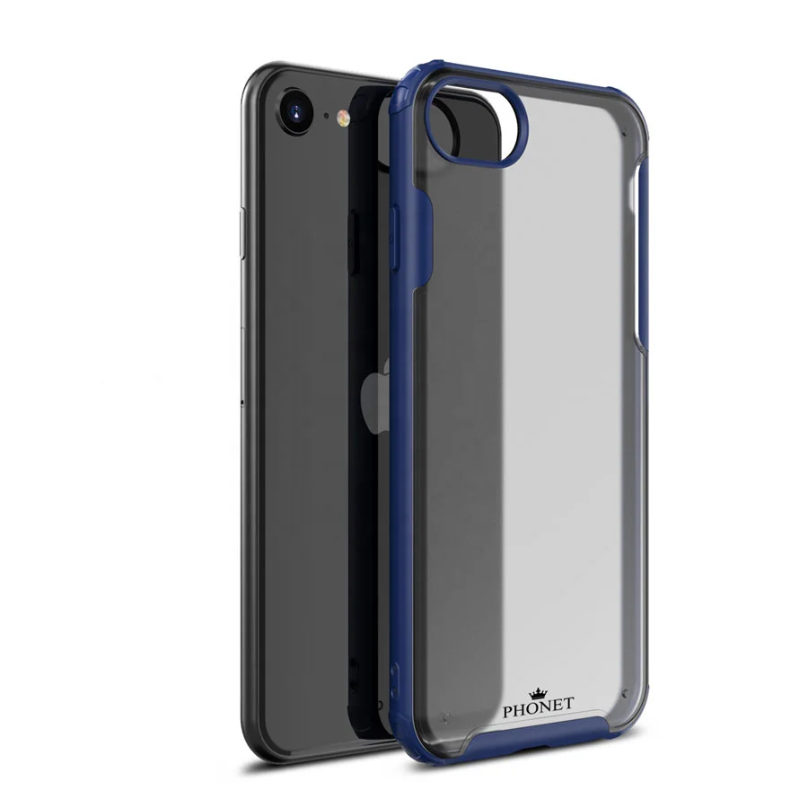Skal iPhone SE (20 / 22) / 8 / 7 Matte Blue | Phonet Mobilskal Blå Matt