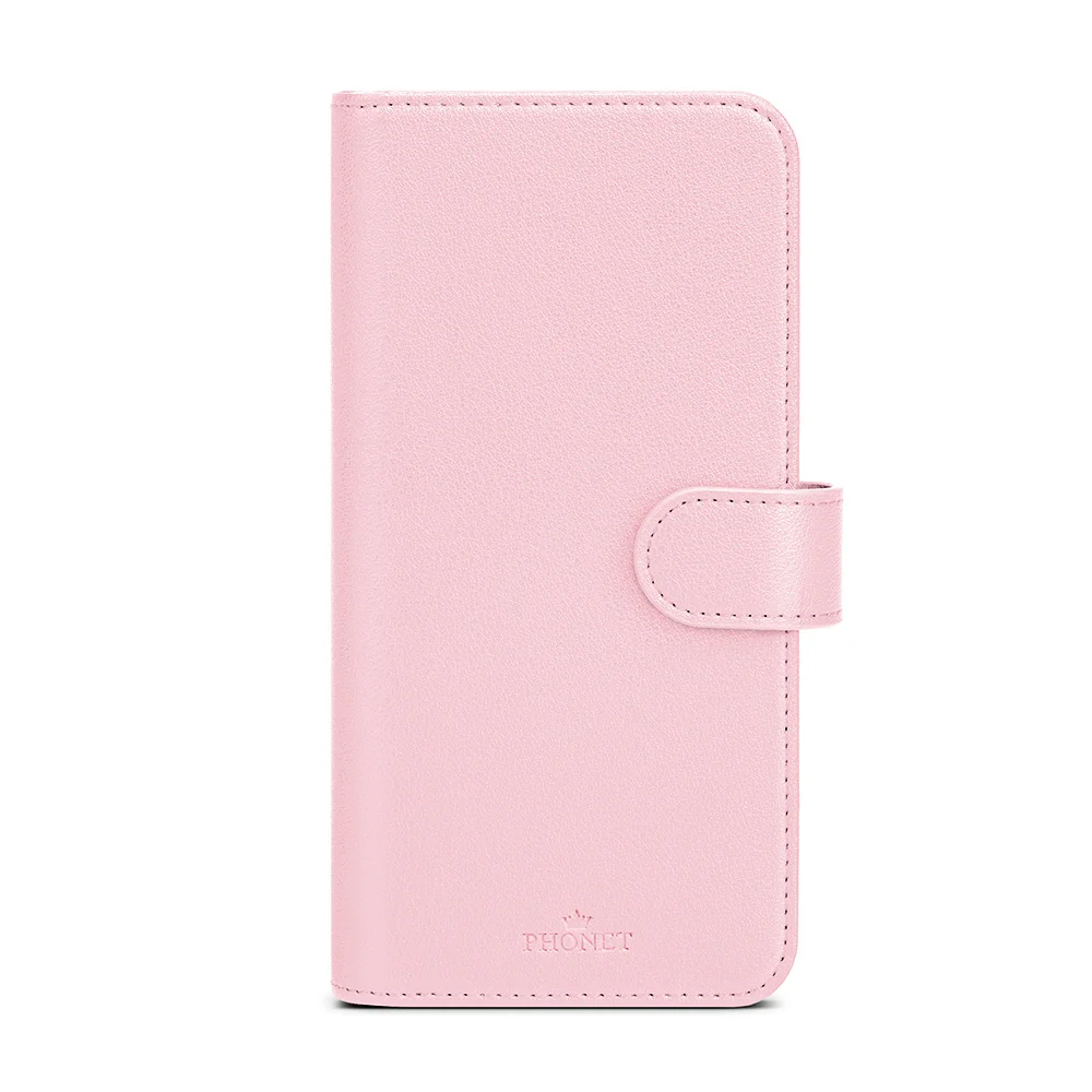 Phonet Magnet Fodral med Skal för Samsung A14 4G / 5G - Rosa