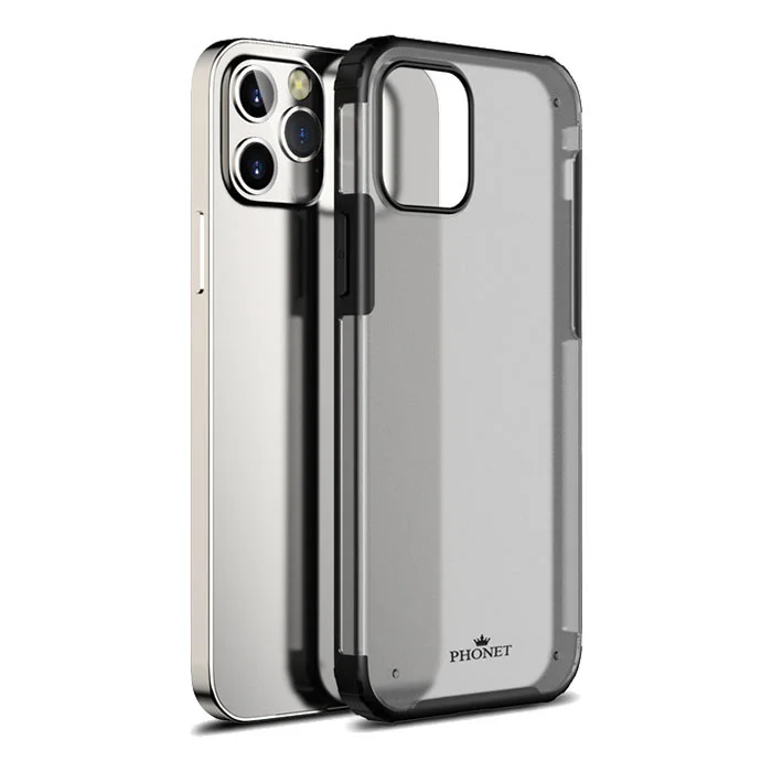 Skal iPhone 12 Pro Max Matte Black | Phonet Mobilskal Svart Matt