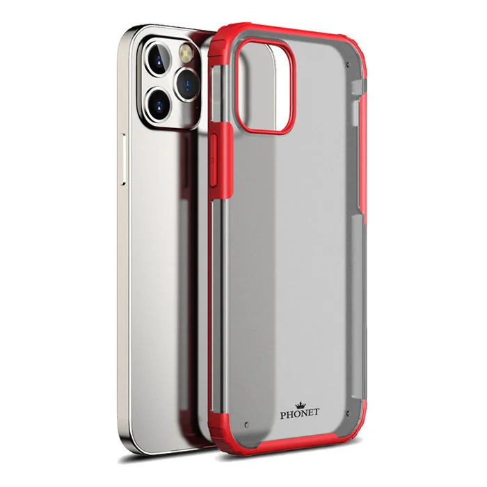 Phonet skal för iPhone 11 pro max / Xs Max - Matt Röd
