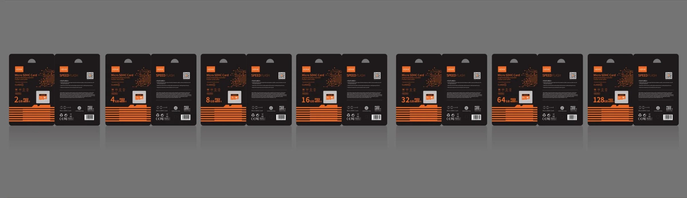 VIDVIE Micro SDHC-kort 64 GB – Snabb och pålitlig lagring